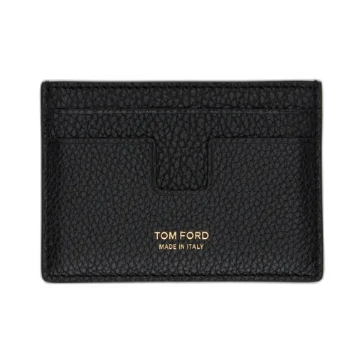 Tom Ford Logo Printed Hooked Card Holder