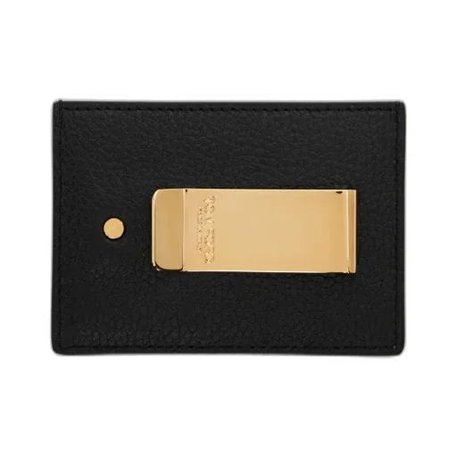 Tom Ford Logo Printed Hooked Card Holder