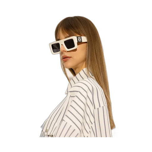 Off-White Leonardo Rectangular Frame Sunglasses