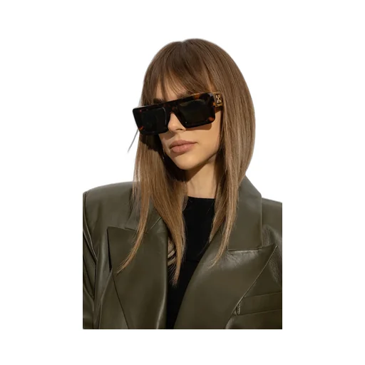 Off-White Leonardo Rectangular Frame Sunglasses