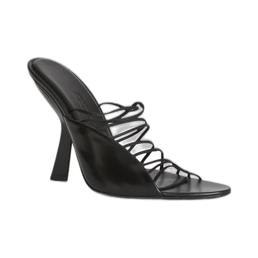 Hollow-Out High-Heeled Sandals