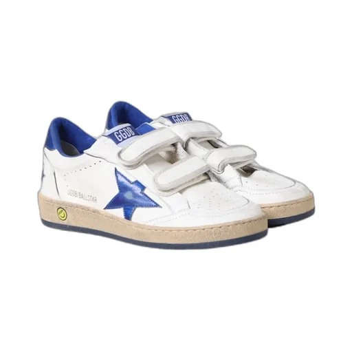 Golden Goose Kids Ball Star Round Toe Sneakers
