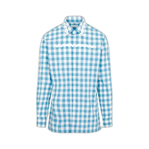 Plaid Long-Sleeved Shirt