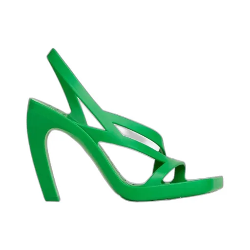 Bottega Veneta Jimbo Slingback Heeled Sandals