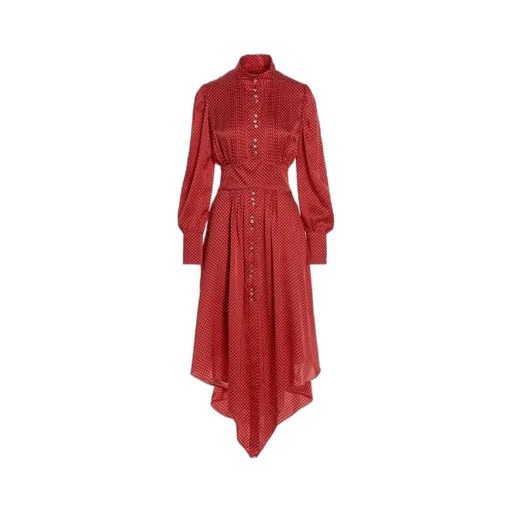 Alexandre Vauthier Asymmetric Long-Sleeved Dress