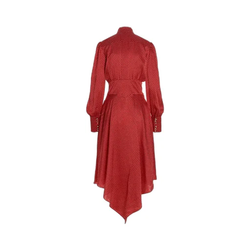 Alexandre Vauthier Asymmetric Long-Sleeved Dress