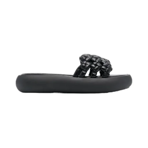 Woven Thick-Soled Slippers