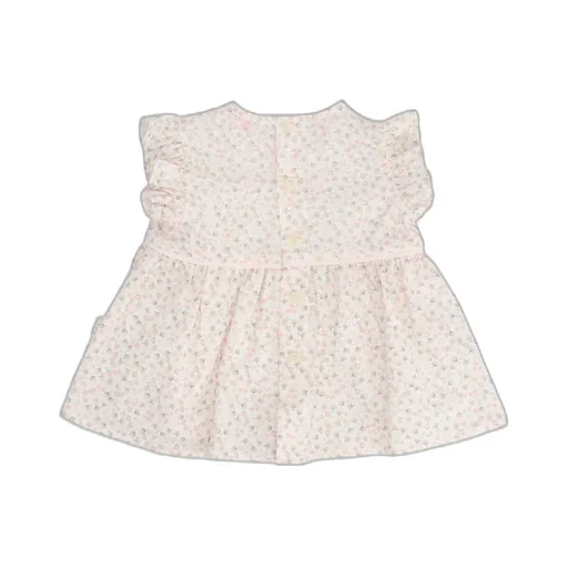 Il Gufo Floral-Printed Ruffled Trim Shorties