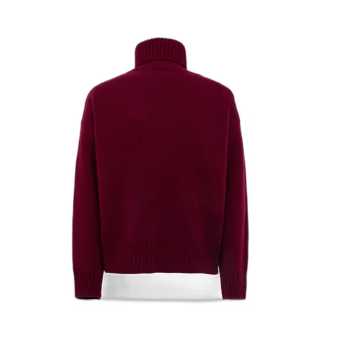 Sporty & Rich Logo Embroidered Knitted Sweater