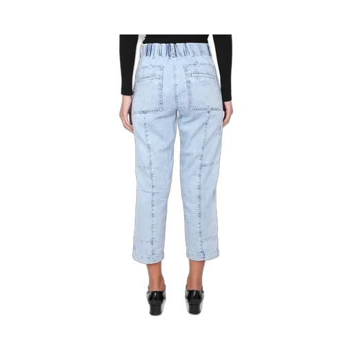 Proenza Schouler White Label Chambray Straight Leg Jeans