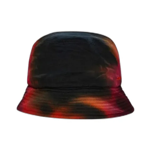 Tie-Dye Embroidered-Logo Bucket Hat
