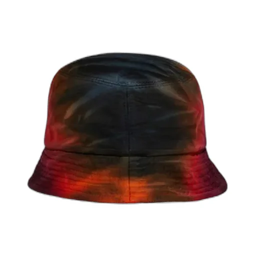 Tie-Dye Embroidered-Logo Bucket Hat