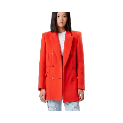 Lileya Double Breasted Virgin Wool Coat
