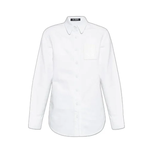 Logo-Patch Long-Sleeve Shirt