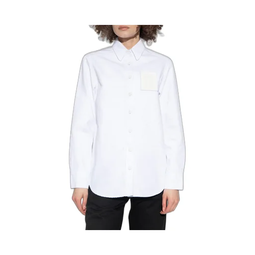 Logo-Patch Long-Sleeve Shirt