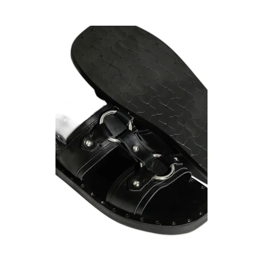 Stud-Detail Calf-Leather Sandals