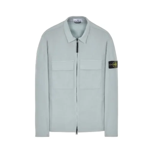 Compass-Motif Cargo Jacket