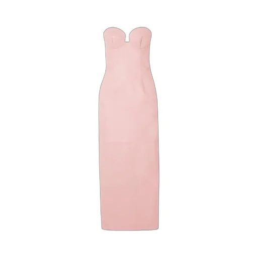 Breast-Wiped Medium-Length Dress