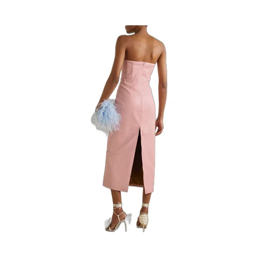 Breast-Wiped Medium-Length Dress