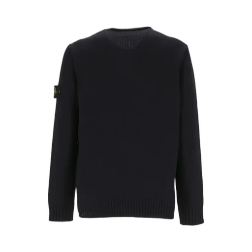 Compass-Motif Crew Neck Sweatshirt