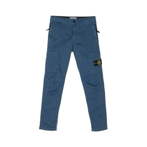 Logo Patch Cargo Pants