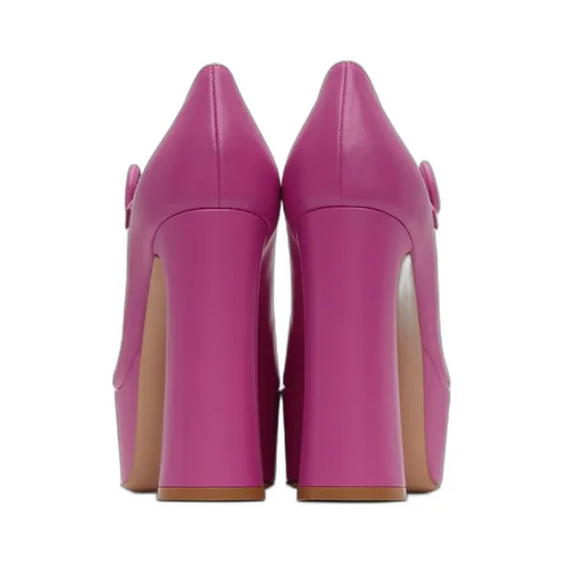 Buckle Thick Heels