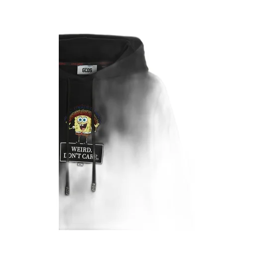 Gcds X Spongebob Graphic Printed Drawstring Hoodie