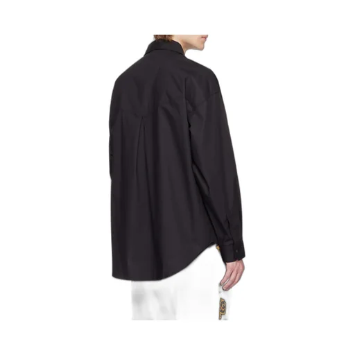 Single-Breasted Long-Sleeved Shirt