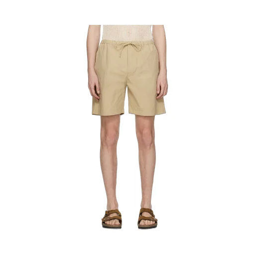 Elasticated-Waist Shorts