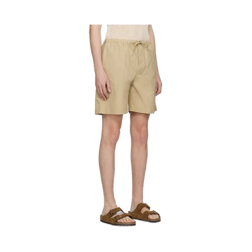 Elasticated-Waist Shorts