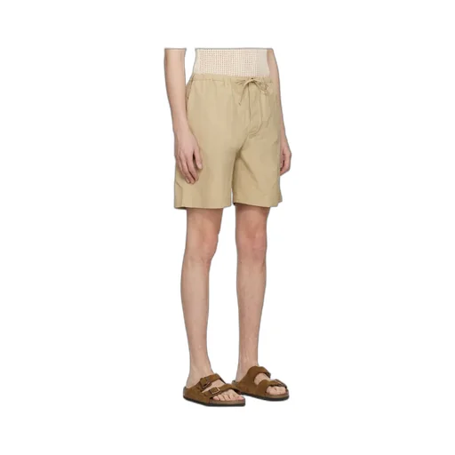 Elasticated-Waist Shorts