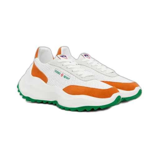 Atlantis Perforated Lace-Up Sneakers