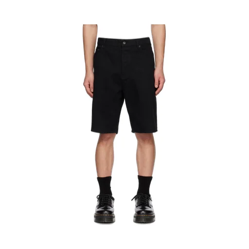 Kenzo Himawari Mid-Rise Denim Shorts