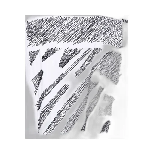 Off-White Scribble Diag Printed Crewneck T-Shirt