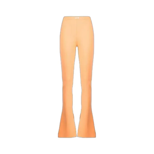 Off-White Sleek Logo Printed High Waist Leggings