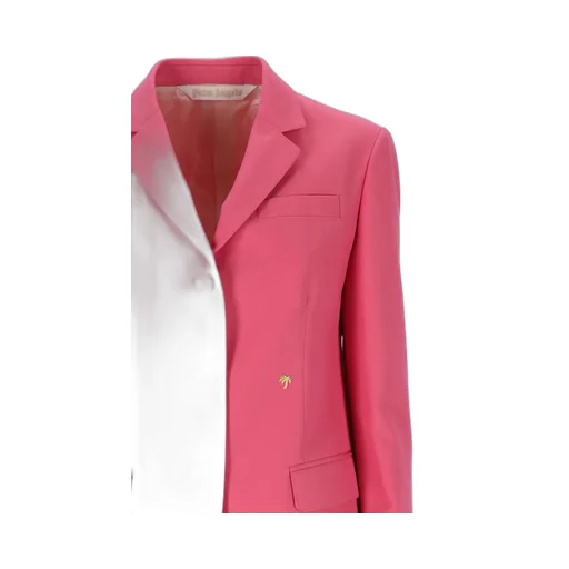 Palm Angels Miami Palm Tree Detailed Blazer