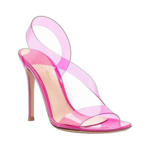 Logo High-Heeled Sandals