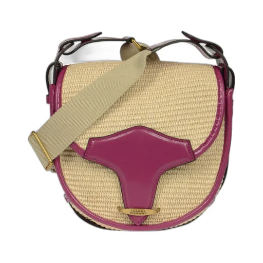 Botsy Small Satchel Raffia Bag