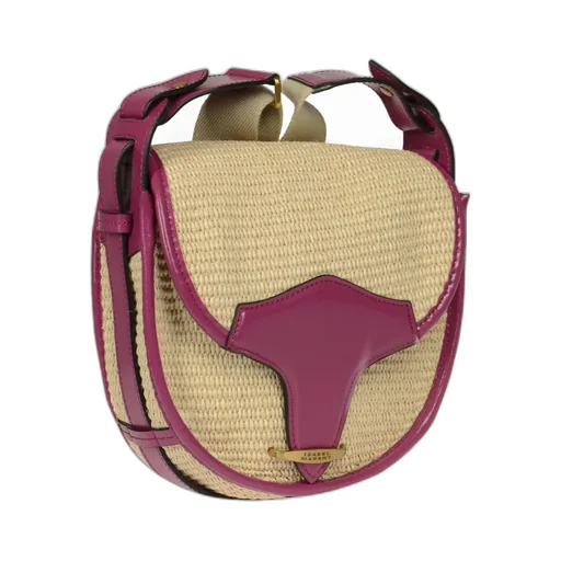 Botsy Small Satchel Raffia Bag