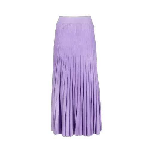 Gonna Knit Pleated Midi Skirt
