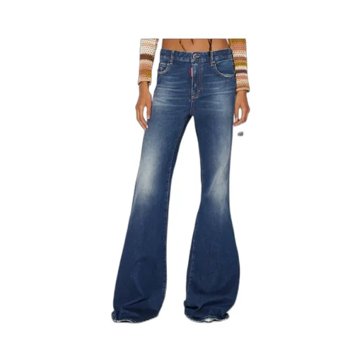 Dsquared2 Flared Stretch Jeans