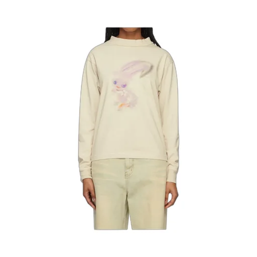 Graphic-Print Cotton Sweatshirt