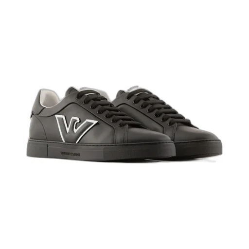 Logo Round Head Low Upper Board Shoes