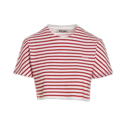 Cotton T-Shirt With Printed Logo