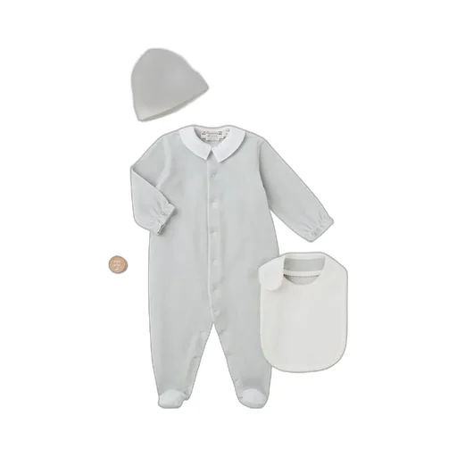 Bonpoint	Prestige Prince Babygrow Set