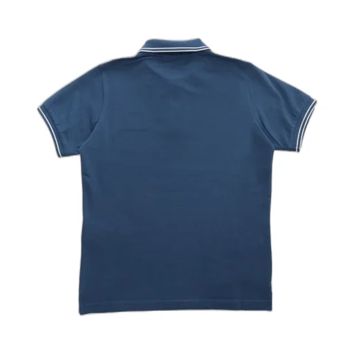 Stone Island Junior Compass-Patch Short-Sleeved Polo Shirt