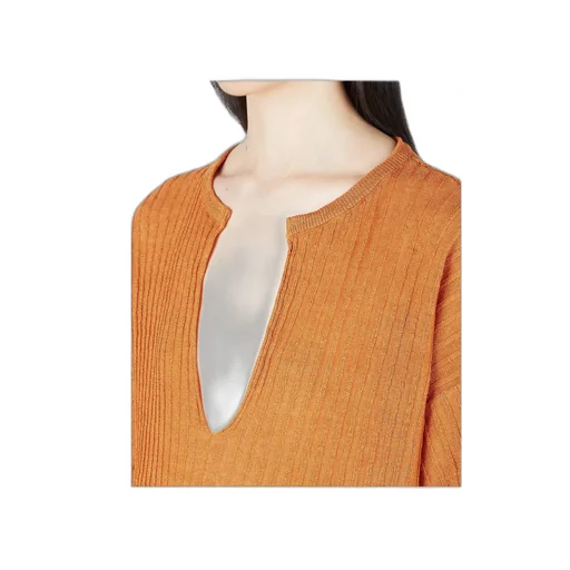Short-Sleeved Ribbed Sweater