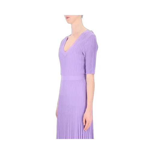 Abitro Pleated Midi Dress