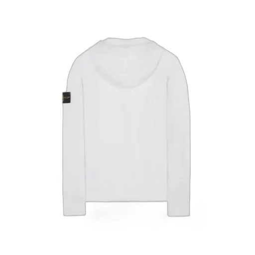 Stone Island Logo Patch Zip-Up Knitted Jacket