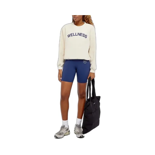 Sporty & Rich Sherpa Wellness Crewneck Sweatshirt